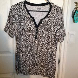 Croft and Barrow Classic Tee! 1x NWOT CUTE!